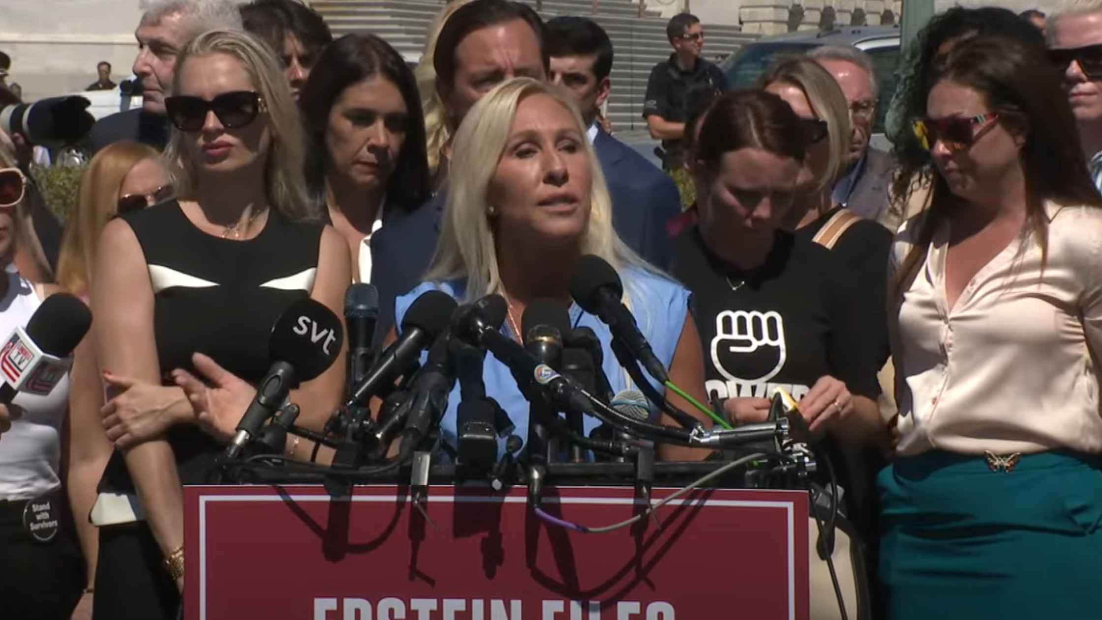 Epstein Survivors Greene Massie Khanna